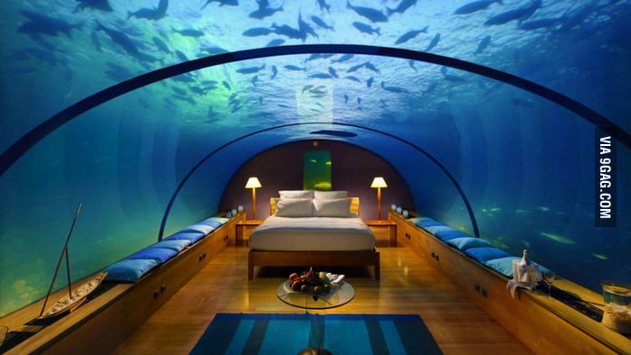 Underwater hotel room - 9GAG