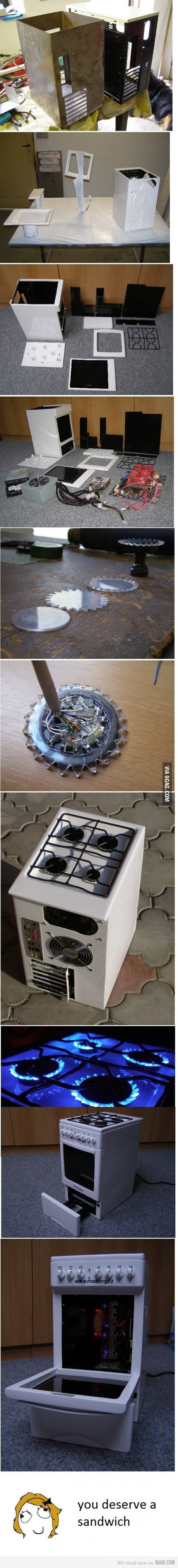 A custom PC that is perfect for Chefs. - 9GAG
