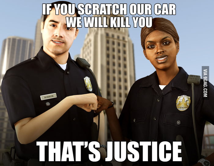 GTA cops be like - 9GAG