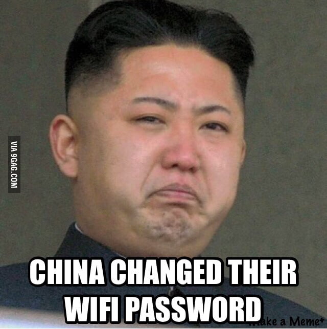 First North Korean Problems 9gag 