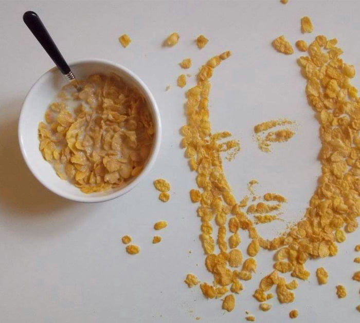 Korn flakes... - 9GAG