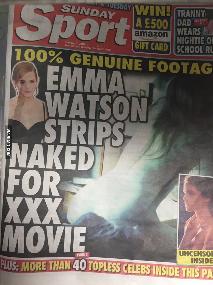 Just Emma Watson being Emma Watson - 9GAG