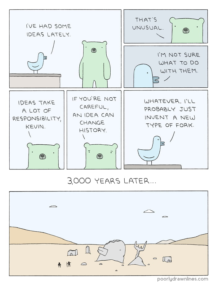 Poorly Drawn Lines - Kevin's Ideas. - 9GAG