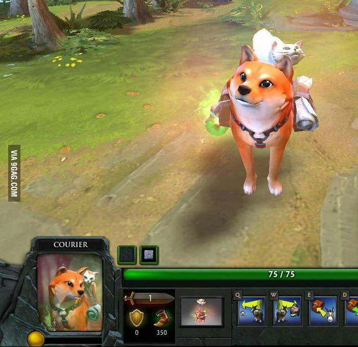 So Dota2 Released A New Courier Such Courier Much Effects Wow 9gag