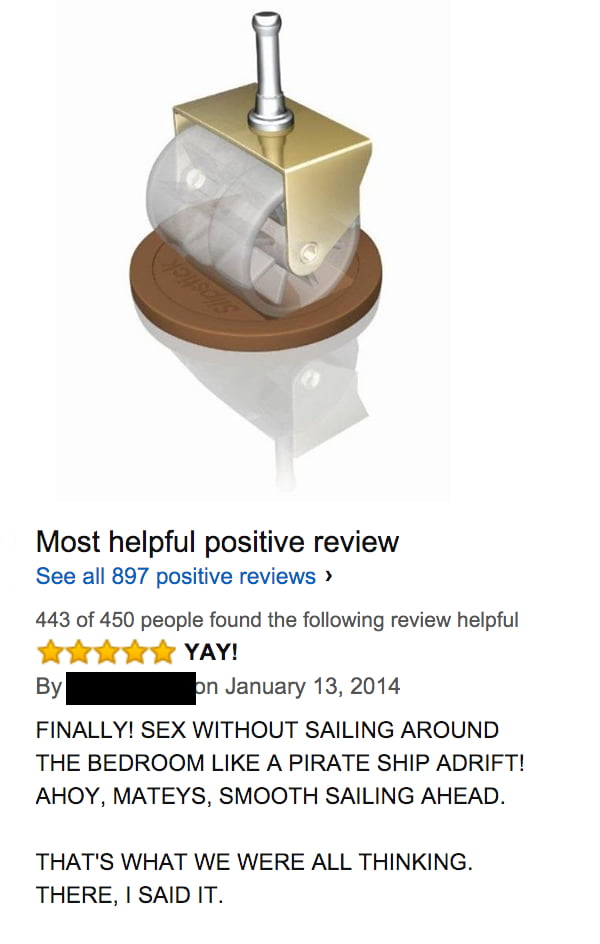 Top Amazon review for items that don't make your bed roll around on