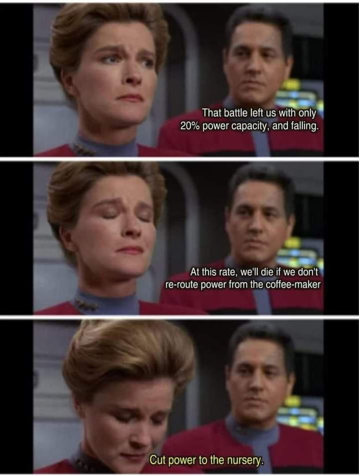 Janeway did nothing wrong. - 9GAG