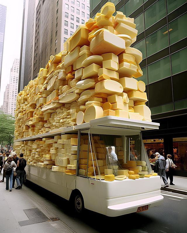 Cheese Car Gag