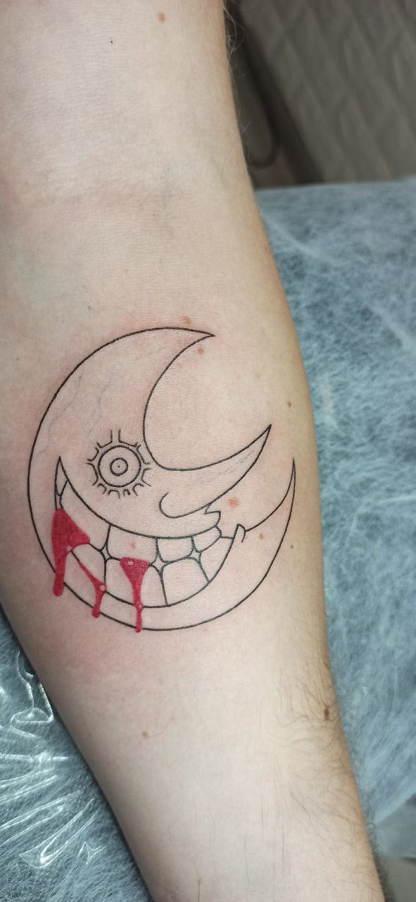 This 'Soul Eater' Tattoo Is Scary Good