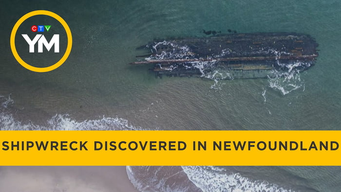 Mysterious shipwreck washes up on Canadian coast Mysterious shipwreck ...