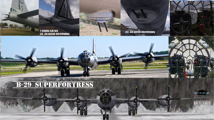 Fully Functional And Working B-29 Superfortress On Battlefield ? Well ...