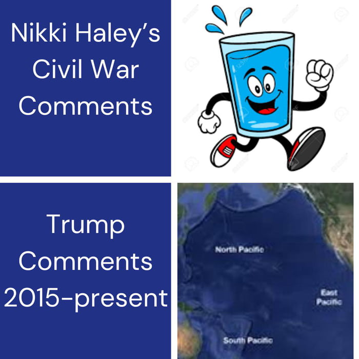 Comparatively speaking, Haley’s comments are a drop in the bucket 9GAG