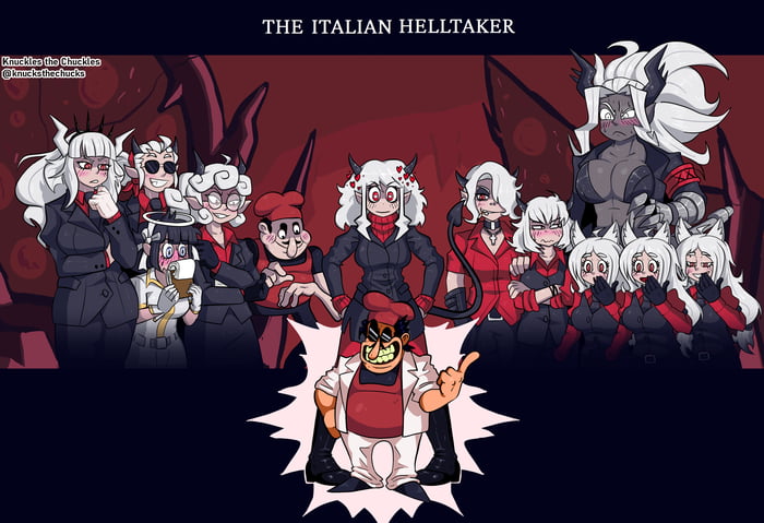 Helltaker and pizza tower - 9GAG