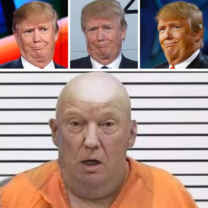 Trump mugshot photo: Is Trump gonna be allowed to wear the dead ferret ...