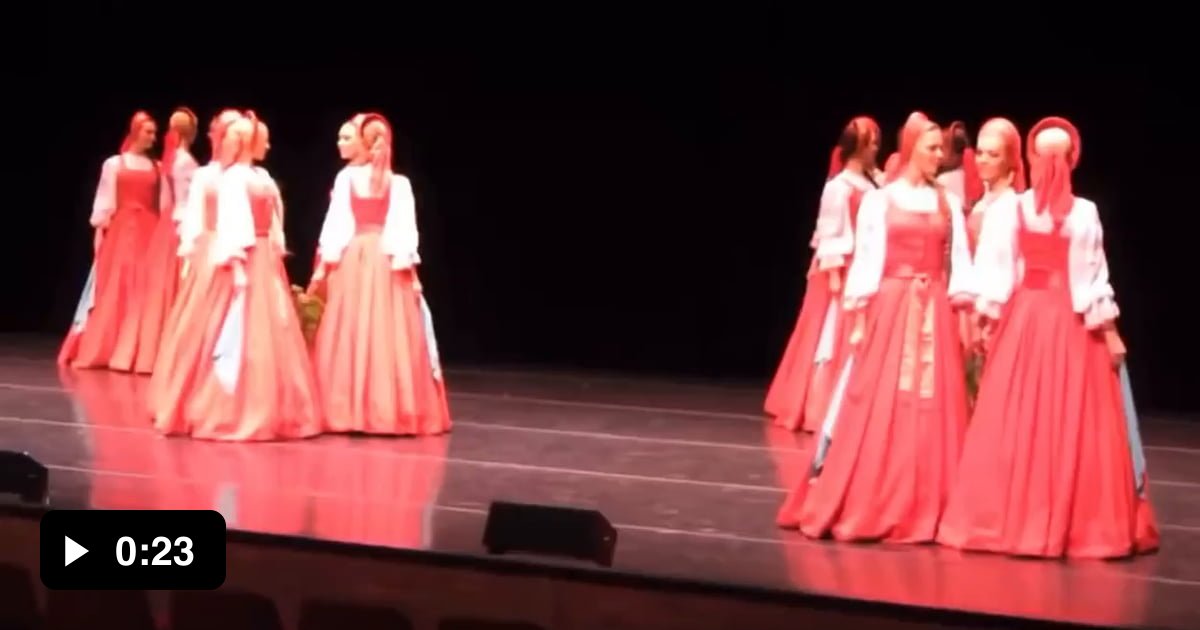 In the Russian dance Berezka, women move with short steps that makes it
