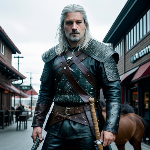 In an alternate universe: Nikolaj Coster-Waldau as The Witcher - AI ...