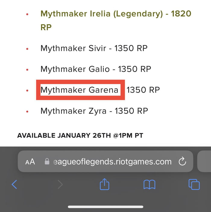 New champion confirmed official lol site btw riot just dont care