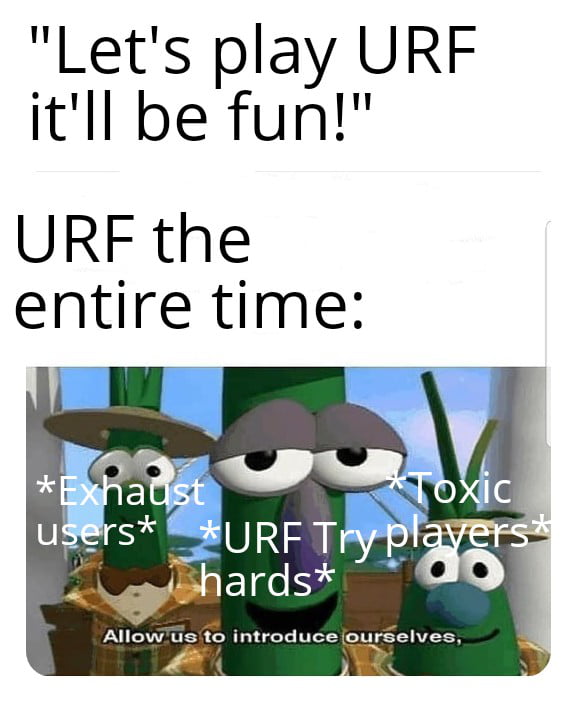 The URF experience - 9GAG