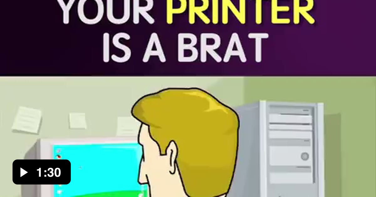 Always remember, printers can smell fear 9GAG