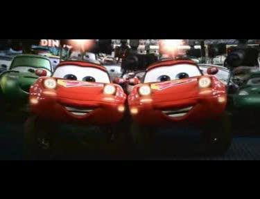 cars flashing lightning mcqueen