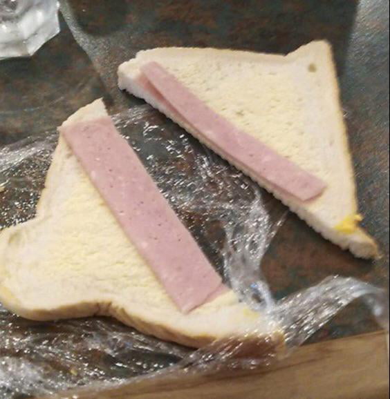 This ham sandwich... - 9GAG