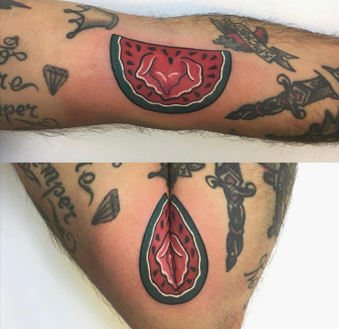 This Vagina Watermelon Tattoo 9gag