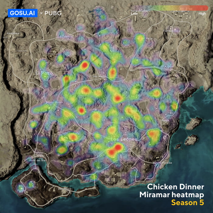 Карта мирамар пабг мобайл