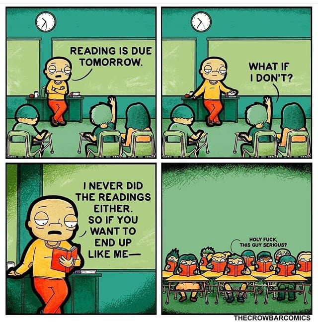 Reading is life - 9GAG