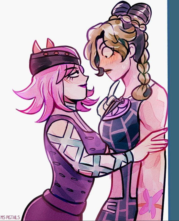 Female Anasui x Jolyne - 9GAG