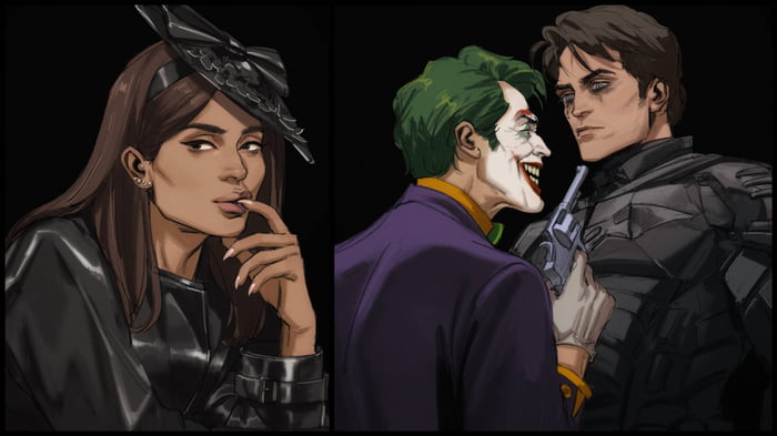 OTHER: The Batman fanart with William Dafoe as Joker by Columbo - 9GAG