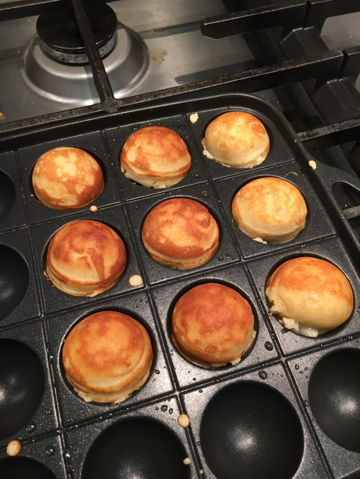 Nutellafilled buttermilk pancake balls 9GAG