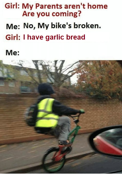 All hail the garlic bread - 9GAG