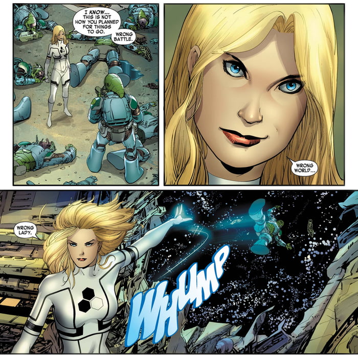 You do NOT f**k with Sue Storm (Fantastic Four #602) - 9GAG