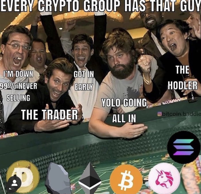 every crypto trader parody jimcoin