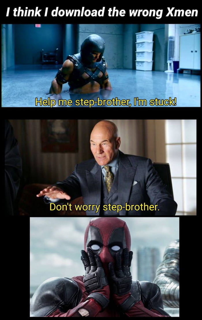 No wonder why they are called Xmen. 9GAG