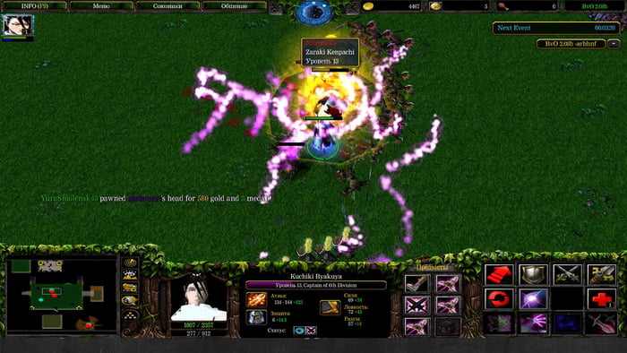 map warcraft 3 bleach vs one piece v15