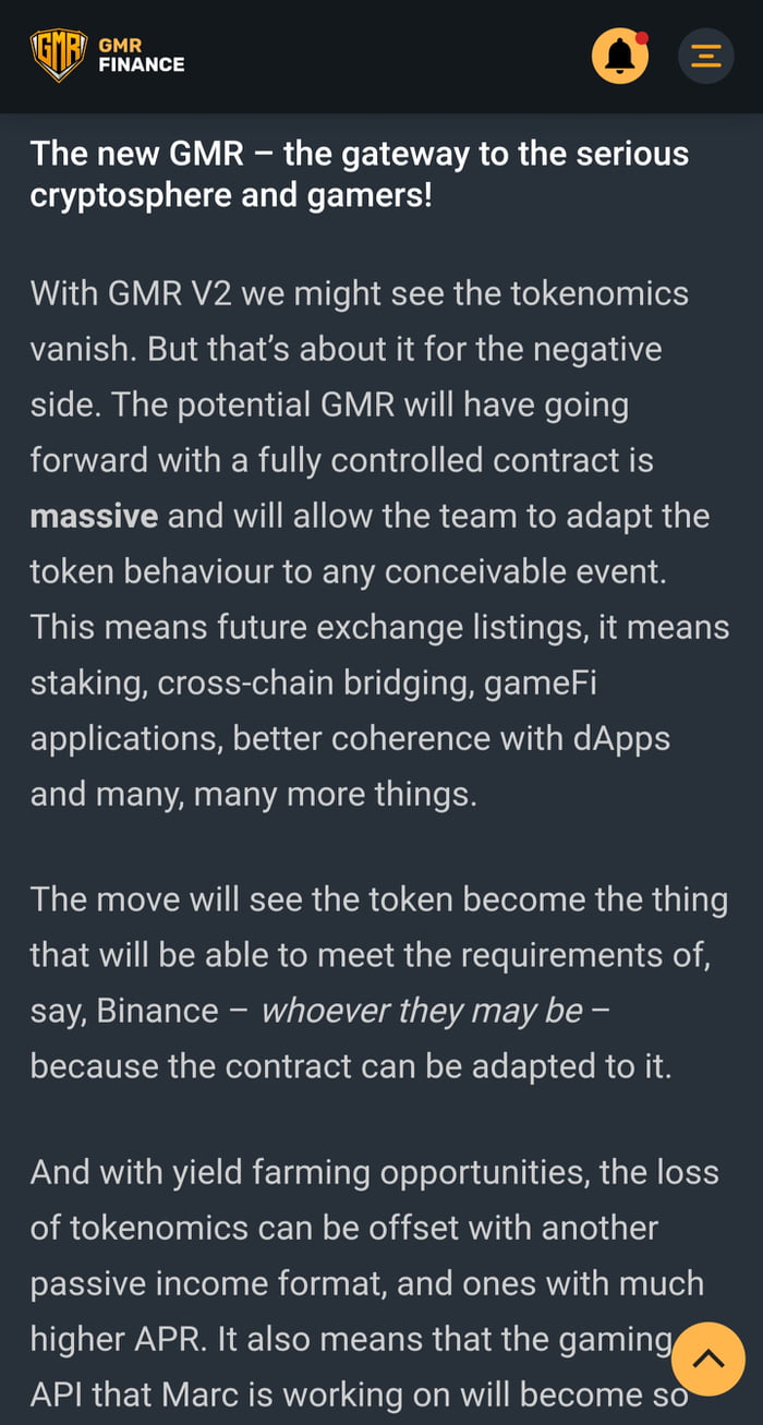 Anyone hear about the GMR v2 migration and if we need to do something