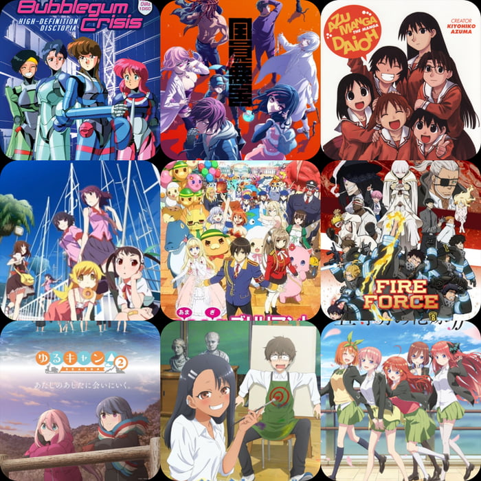 Not that anyone asked, but here are my top anime I watched this year ...