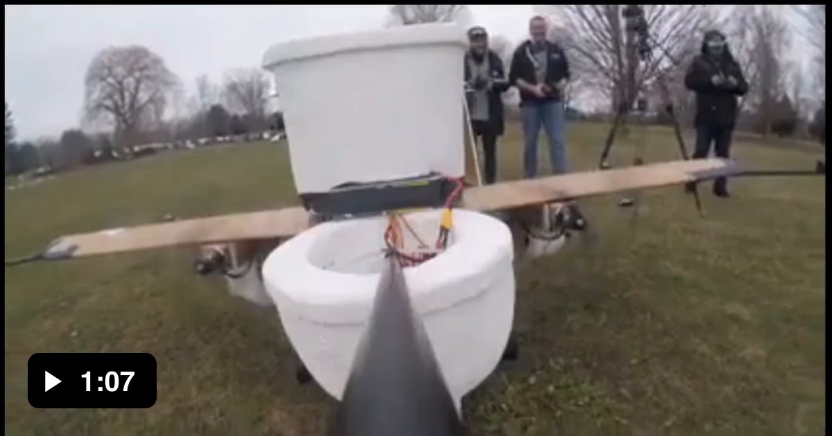 Flying toilet 9GAG