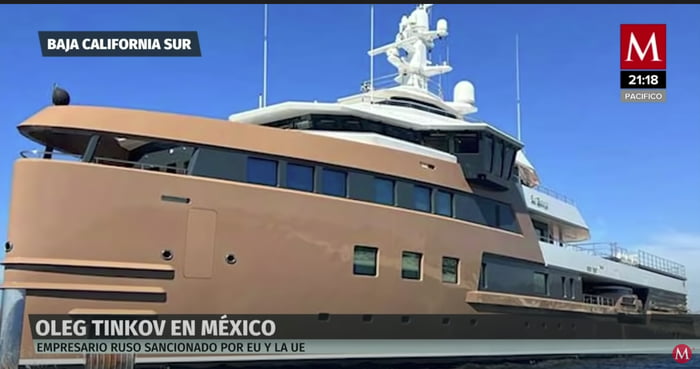 russian oligarch yacht in mexico