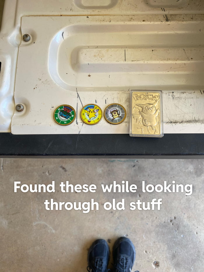 Found these while looking through some old items, not sure if they’re