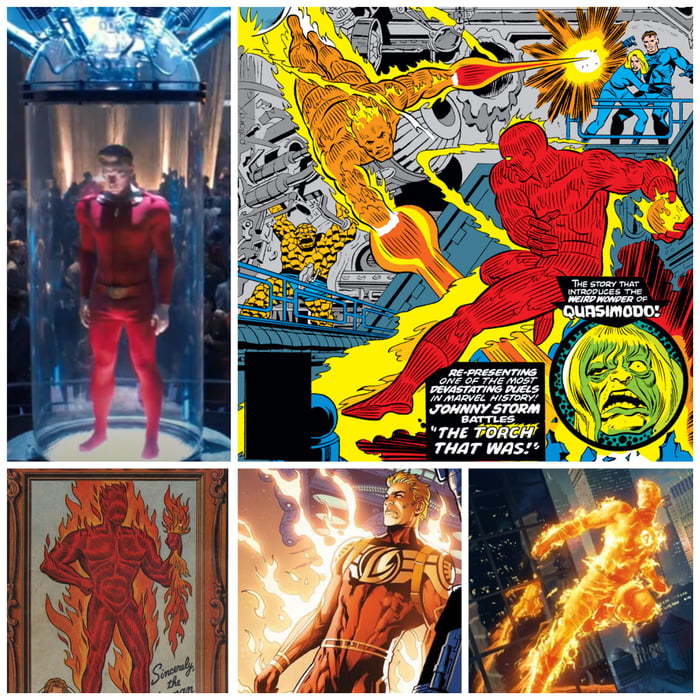 In the MCU, Johnny Storm takes his superhero name from a 1939 cult film ...