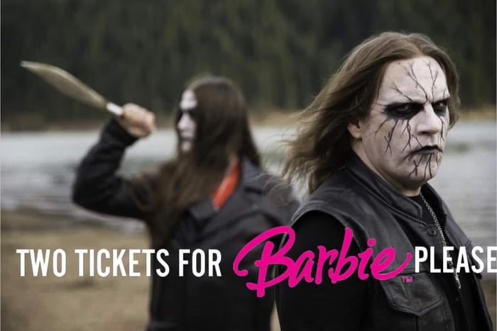 Two tickets for Barbie - 9GAG