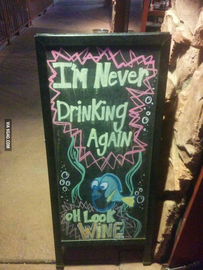 Dory bar sign, spotted in Sedona, AZ. - 9GAG