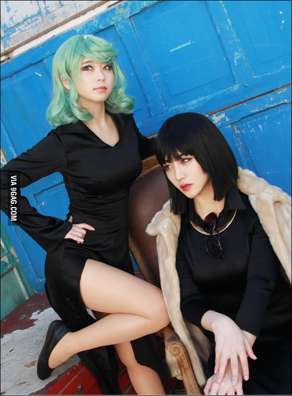 About perfect tatsumaki and fubuki cosplay? - 9GAG