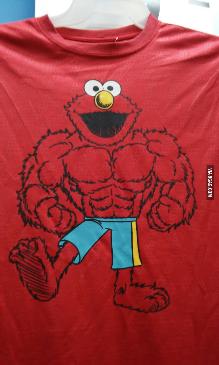 Elmo became.addicted to steroids - 9GAG