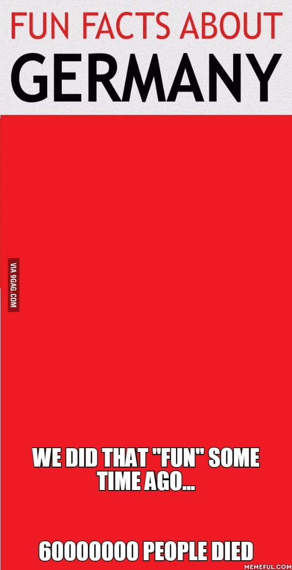 Le "fun" facts about Germany... - 9GAG