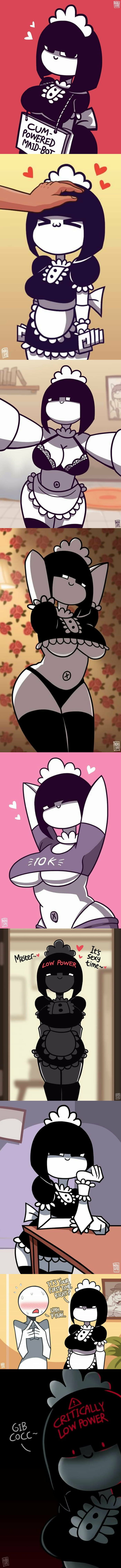 Cum Powered Maid Robot