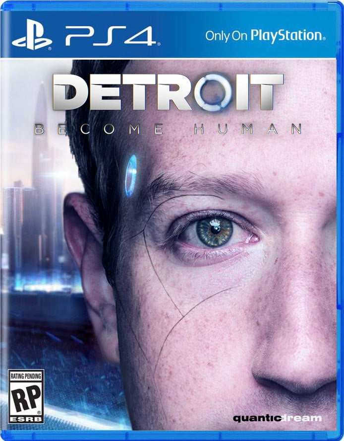 Detroit Become Human Alternative Cover 9gag