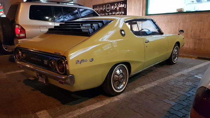 1970 Datsun Skyline Spotted a 1970s Datsun Skyline - 9GAG