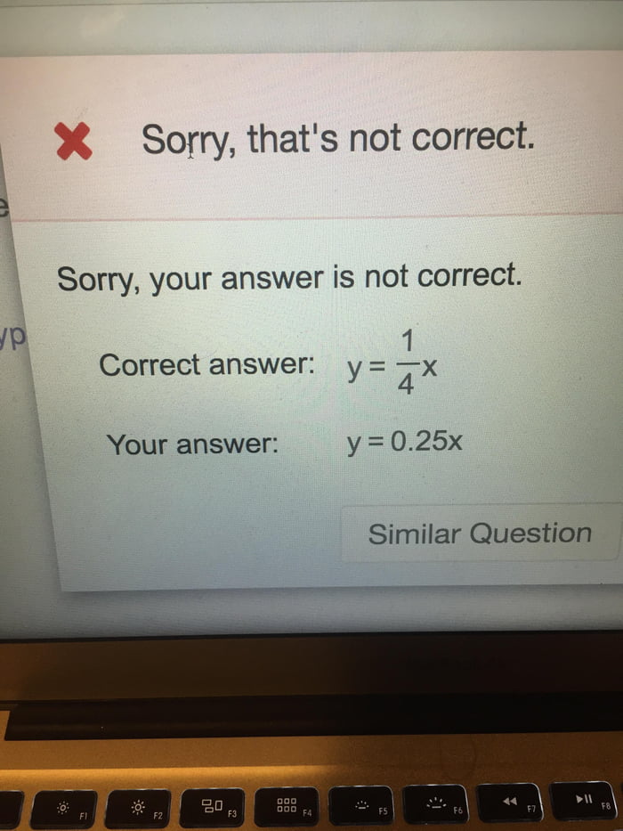 Your answer correct. Not correct.